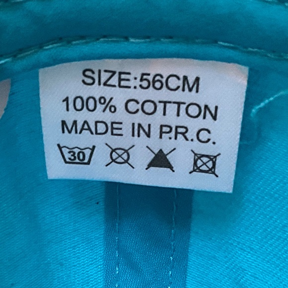 NWOT Voltaire Embroidered Cap Hat Blue - Picture 6 of 8